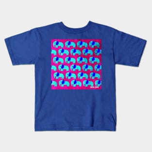 pink elephant mandala ecopop Kids T-Shirt